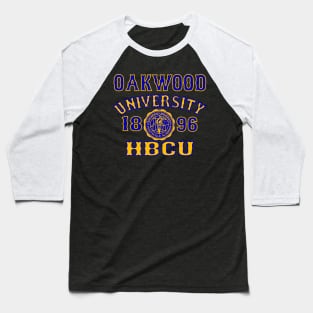 Oakwood University 1896 Apparel Baseball T-Shirt